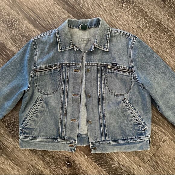 Ralph Lauren Jeans Company vintage oversized denim jacket - Picture 2 of 8